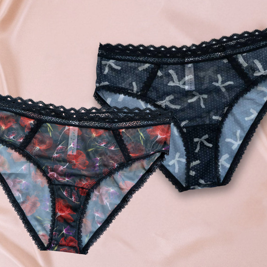 Everyday Icons Mesh Bikini 2-Pack - Uye Surana