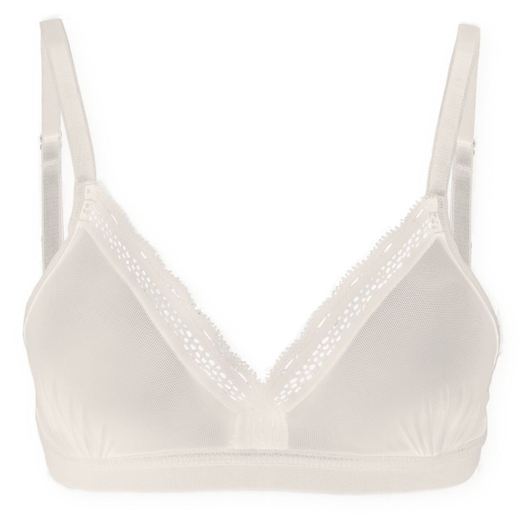 Pearl Sheerly Mesh Bralette