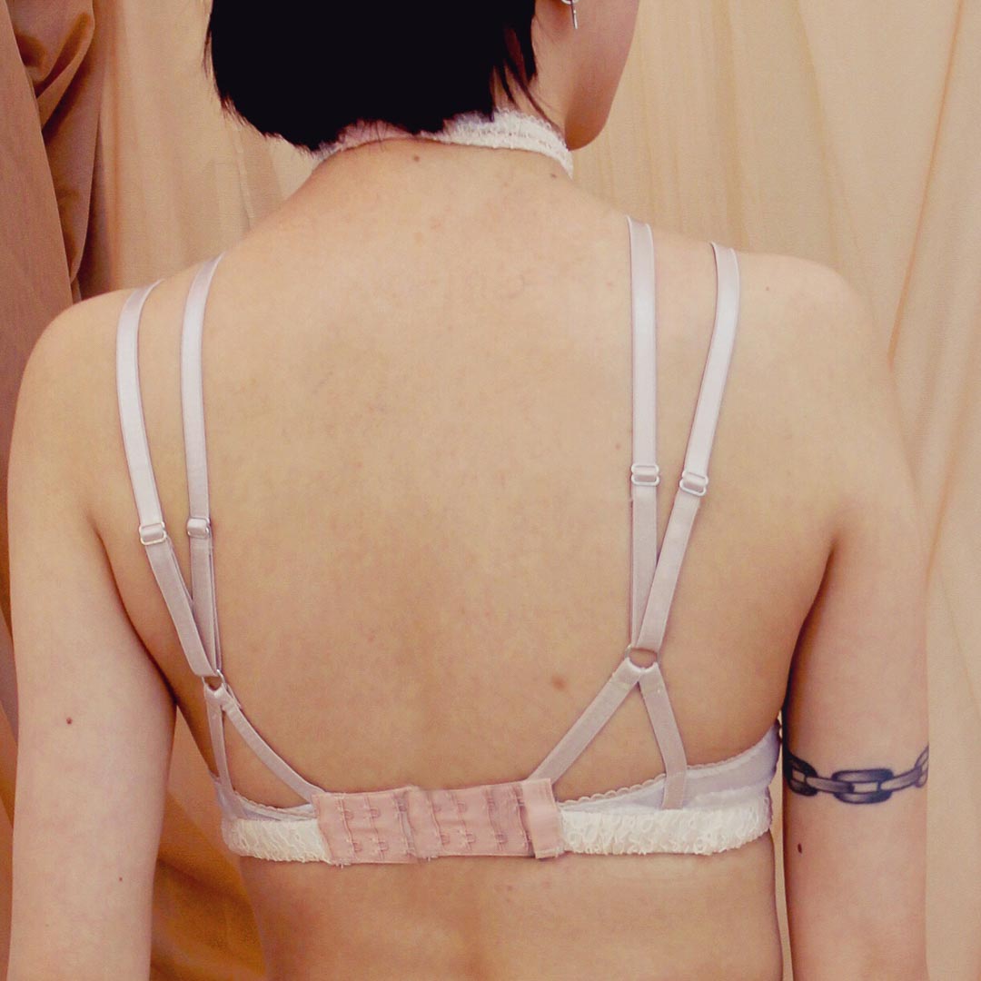 Celine Convertible Moonstone Bralette 32B - Uye Surana